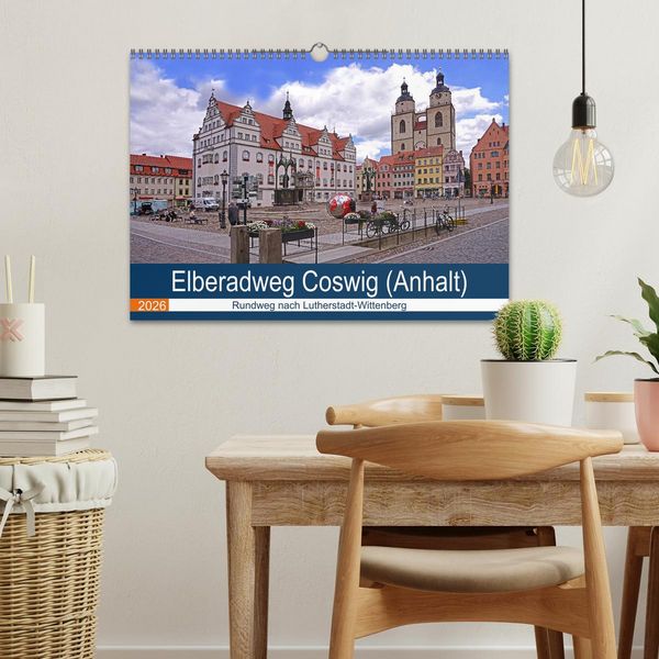Produktbild: Elberadweg Coswig (Anhalt) (Wandkalender 2026 DIN A3 quer), CALVENDO Monatskalender