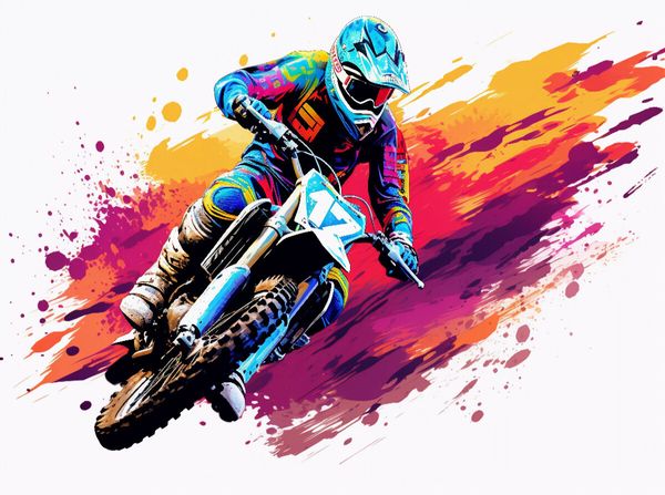 Produktbild: CALVENDO Puzzle BlazeStorm MX | 2000 Teile Lege-Gr&ouml;&szlig;e 90x67cm Foto-Puzzle f&uuml;r gl&uuml;ckliche Stunden