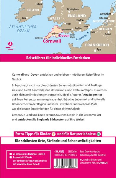 Produktbild: Reisef&uuml;hrer Cornwall