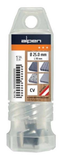 Produktbild: Alpen 0023601400100 Forstnerbohrer 14mm Gesamtl&auml;nge 90mm 1St.
