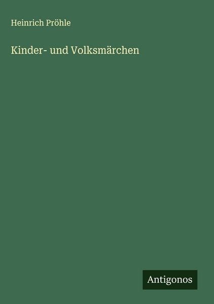 Produktbild: Kinder- und Volksm&auml;rchen