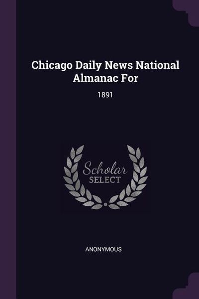 Produktbild: Chicago Daily News National Almanac For