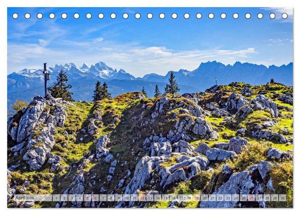 Produktbild: Ru&szlig;bach am Pass Gsch&uuml;tt (Tischkalender 2026 DIN A5 quer), CALVENDO Monatskalender