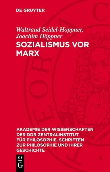 Produktbild: Sozialismus vor Marx