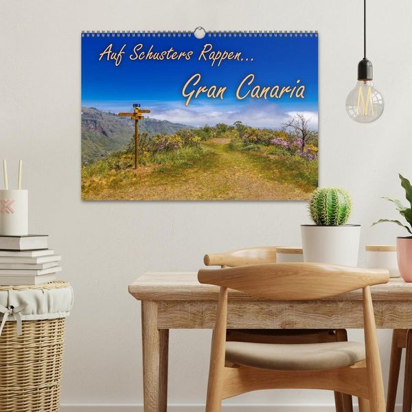 Produktbild: Auf Schusters Rappen... Gran Canaria (Wandkalender 2026 DIN A3 quer), CALVENDO Monatskalender