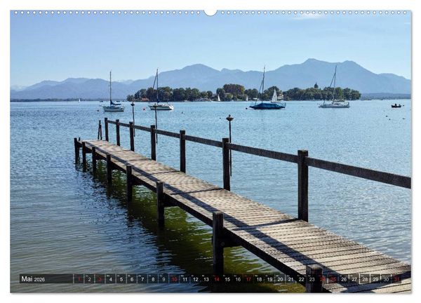 Produktbild: Stille Tage am Chiemsee (Wandkalender 2026 DIN A2 quer), CALVENDO Monatskalender