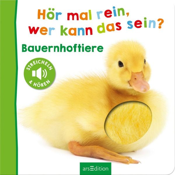 Produktbild: H&ouml;r mal rein, wer kann das sein? &ndash; Bauernhoftiere