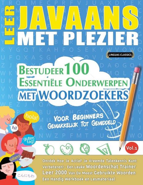 Produktbild: LEER JAVAANS MET PLEZIER - VOOR BEGINNERS