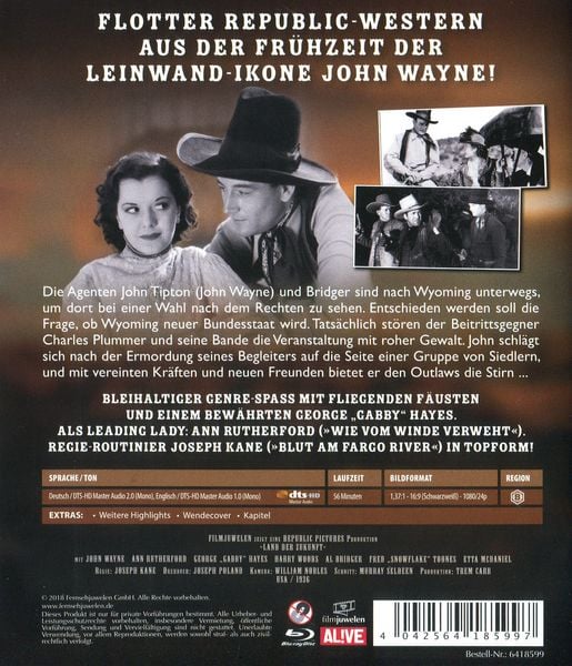Produktbild: Land der Zukunft (John Wayne)