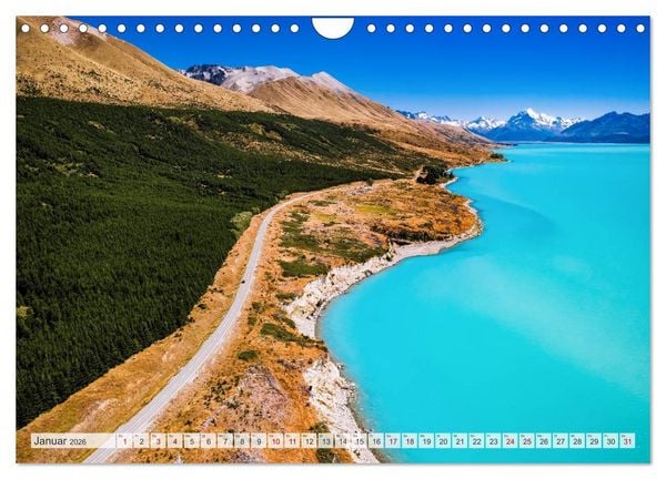 Produktbild: Neuseeland - Am Ende der Welt (Wandkalender 2026 DIN A4 quer), CALVENDO Monatskalender
