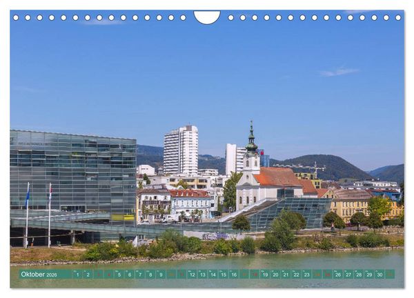 Produktbild: Donauufer im M&uuml;hlviertel (Wandkalender 2026 DIN A4 quer), CALVENDO Monatskalender