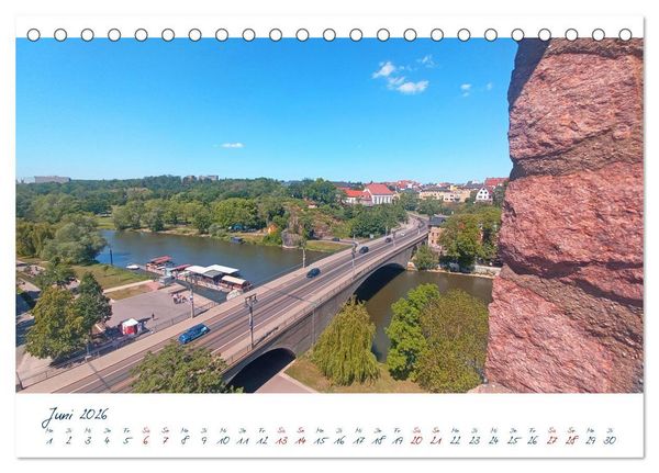 Produktbild: Halle an der Saale. Wir schlendern durch die Heimat von Georg Friedrich H&auml;ndel (Tischkalender 2026 DIN A5 quer), CALVENDO Monatskalender