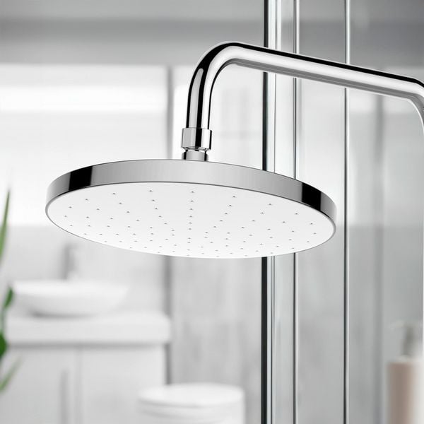 Produktbild: Regenduschkopf Automatic Cleaning &Oslash; 22,5 cm, Anti-Kalk Universal-Kopfbrause