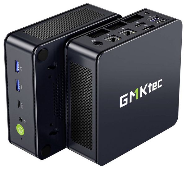 Produktbild: GMKtec Mini PC M6 Ultra-2 AMD Ryzen 5 7640HS (32+512GB) AMD Ryzen 5 7640HS 5.0GHz 32GB RAM 512GB SSD AMD Radeon&trade; 760M Win 11 Pro