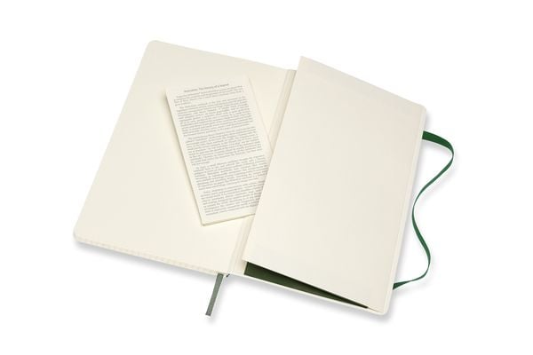 Produktbild: Moleskine Notizbuch Large/A5, Kariert, Myrtengr&uuml;n