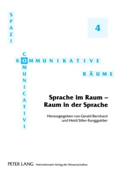 Produktbild: Sprache im Raum &ndash; Raum in der Sprache