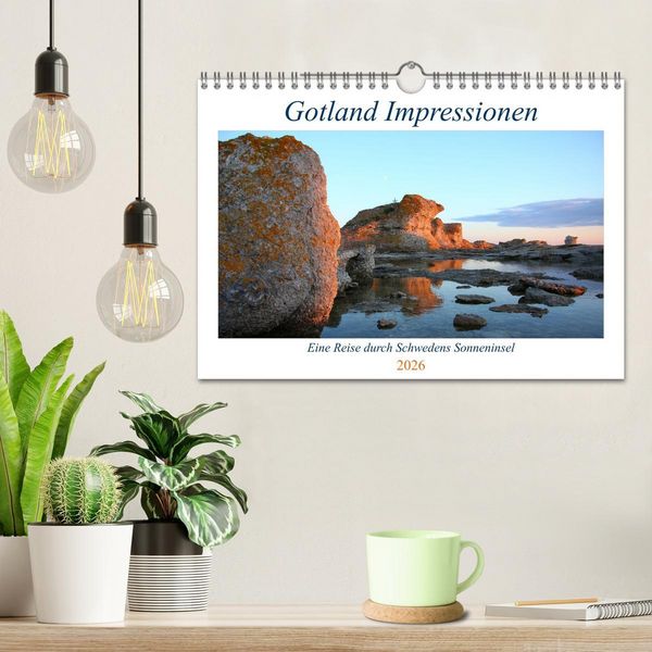 Produktbild: Gotland Impressionen (Wandkalender 2026 DIN A4 quer), CALVENDO Monatskalender