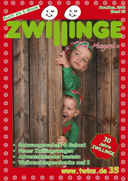 Produktbild: Zwillinge - das Magazin November/Dezember 2018