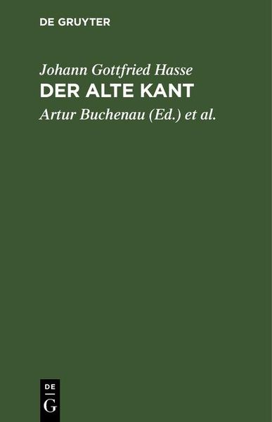 Produktbild: Der alte Kant