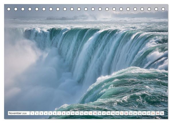 Produktbild: Ungez&auml;hmte Natur (Tischkalender 2026 DIN A5 quer), CALVENDO Monatskalender