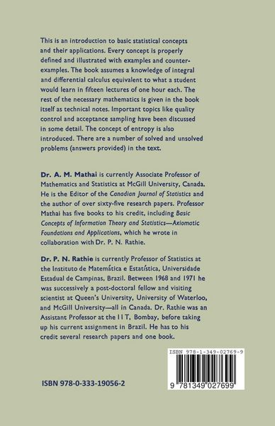 Produktbild: Probability and Statistics