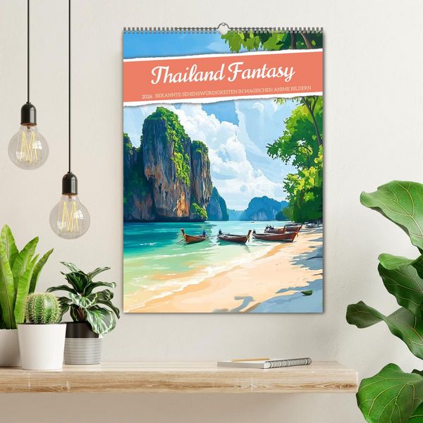 Produktbild: Thailand Fantasie (Wandkalender 2026 DIN A2 hoch), CALVENDO Monatskalender