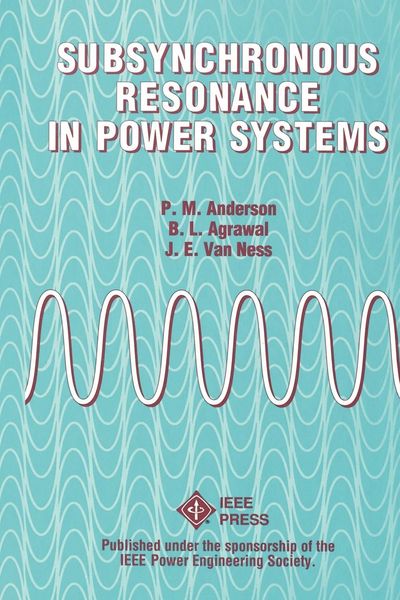 Produktbild: Subsynchronous Resonance in Power Systems