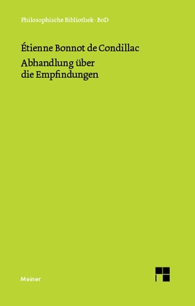 Produktbild: Abhandlung &uuml;ber die Empfindungen