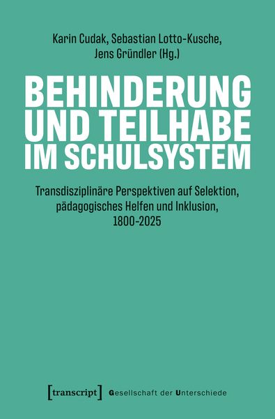 Produktbild: Behinderung und Teilhabe im Schulsystem