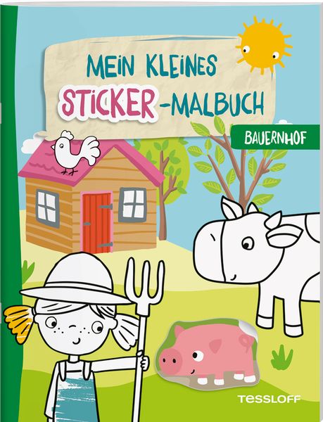 Produktbild: Mein kleines Sticker-Malbuch. Bauernhof