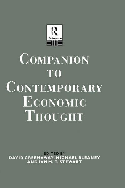 Produktbild: Companion to Contemporary Economic Thought