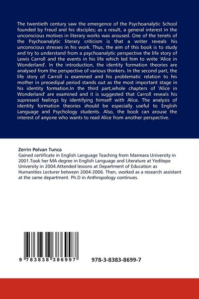 Produktbild: A Psychoanalytic Approach to ''Alice in Wonderland''