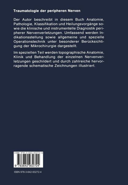 Produktbild: Traumatologie der peripheren Nerven