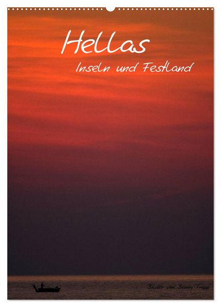 Produktbild: Hellas Inseln und Festland (Wandkalender 2026 DIN A2 hoch), CALVENDO Monatskalender
