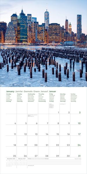 Produktbild: Metropolen - KUNTH Broschurkalender 2027