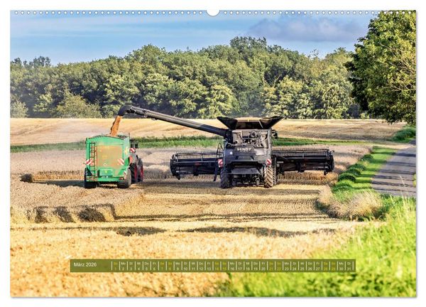 Produktbild: Giganten der Ernte (Wandkalender 2026 DIN A2 quer), CALVENDO Monatskalender