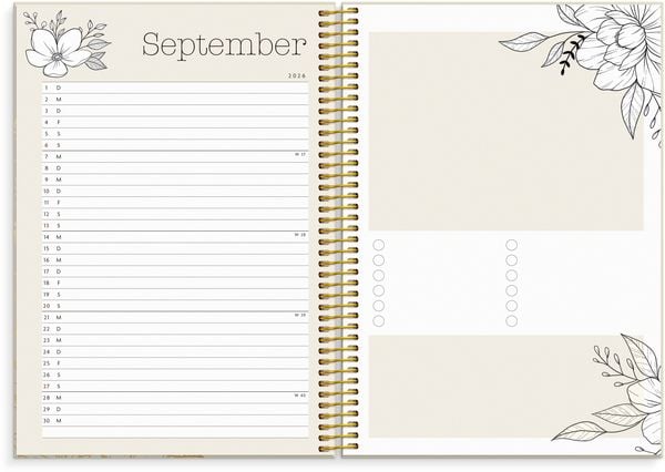 Produktbild: Life planner Bloom 26/27