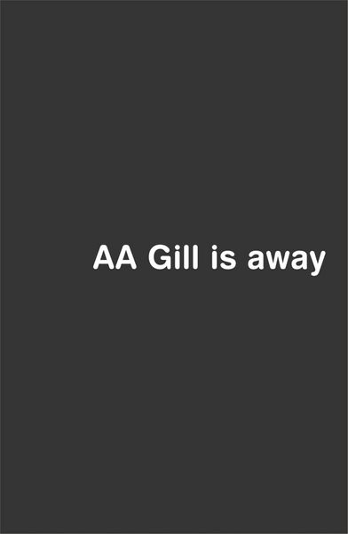 Produktbild: AA Gill is Away