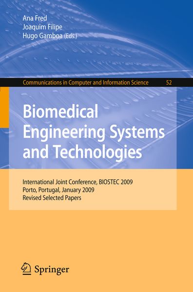 Produktbild: Biomedical Engineering Systems and Technologies