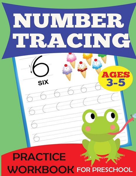 Produktbild: Number Tracing Practice Workbook