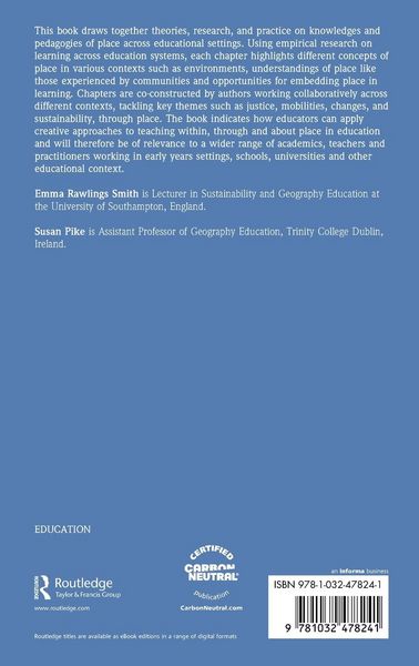 Produktbild: Encountering Ideas of Place in Education