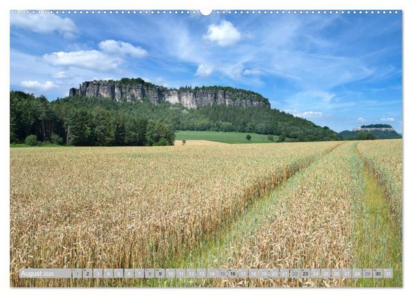 Produktbild: S&Auml;CHSISCHE SCHWEIZ - M&auml;rchenland an der Elbe (Wandkalender 2026 DIN A2 quer), CALVENDO Monatskalender