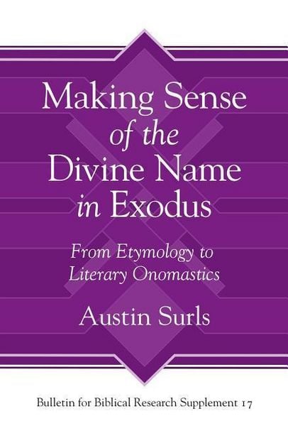 Produktbild: Surls, A: Making Sense of the Divine Name in the Book of Exo
