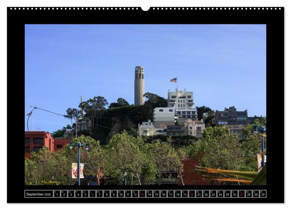 Produktbild: Wunderbares San Francisco (Wandkalender 2026 DIN A2 quer), CALVENDO Monatskalender