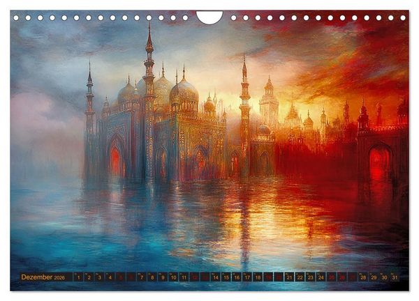 Produktbild: Visionen aus 1001 Nacht (Wandkalender 2026 DIN A4 quer), CALVENDO Monatskalender