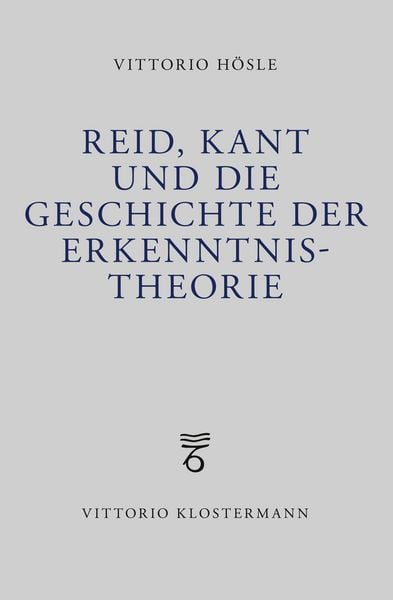 Produktbild: Reid, Kant und die Geschichte der Erkenntnistheorie