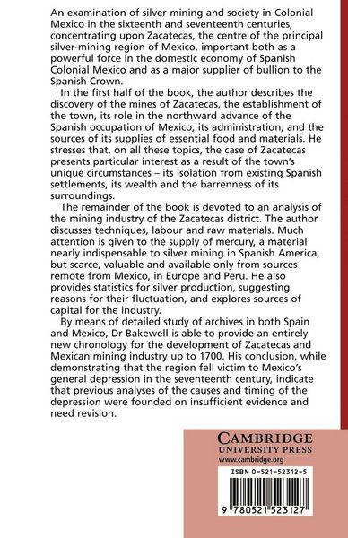 Produktbild: Silver Mining and Society in Colonial Mexico, Zacatecas 1546 1700