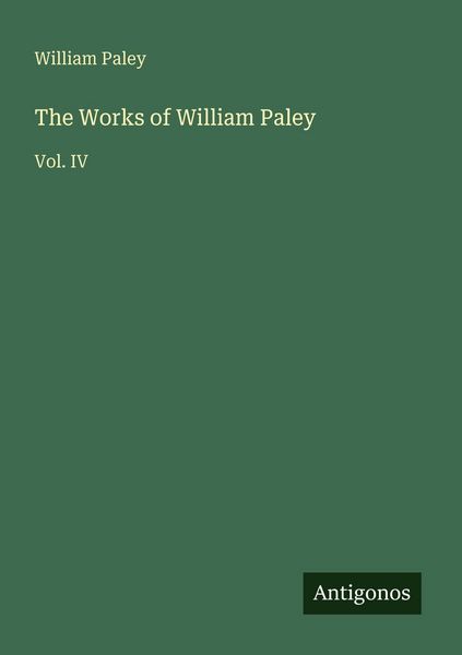 Produktbild: The Works of William Paley