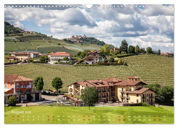 Produktbild: Barolo und Barbaresco (Wandkalender 2026 DIN A3 quer), CALVENDO Monatskalender