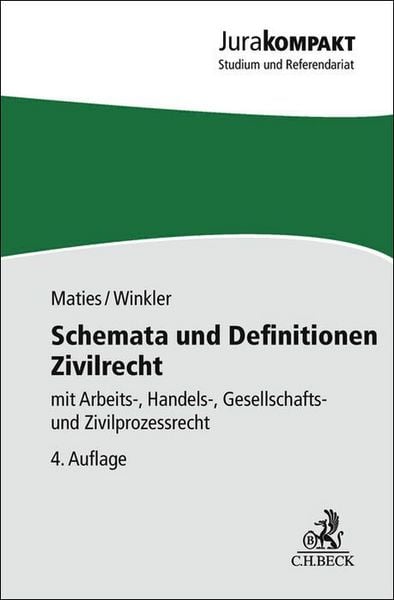 Produktbild: Schemata und Definitionen Zivilrecht
